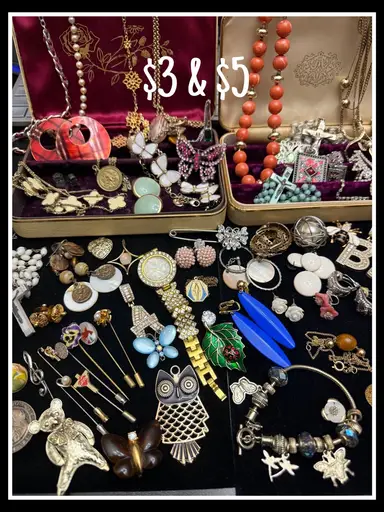 Jewelry Clean Out-  $3 $5 SB Craft Bags Vintage/ Modern