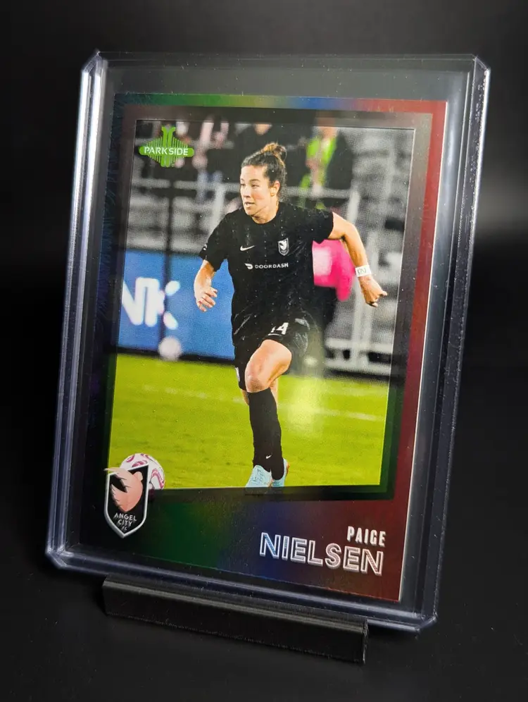 2023 Parkside NWSL Vol 2 Paige Nielsen Shimmer /100 Angel City FC