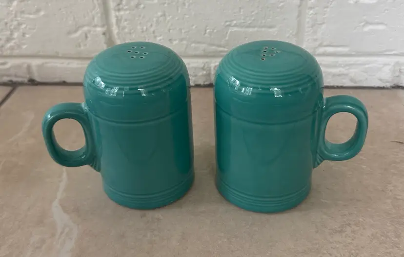 Fiesta rangetop salt and pepper shakers