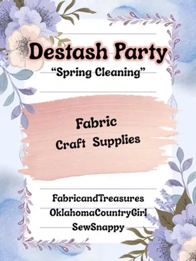 Destash Party “Spring Cleaning”