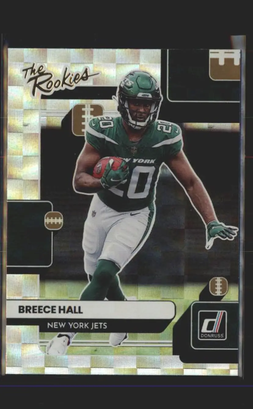 2022 Donruss #TR-14 Breece Hall The Rookies - (139) - New York Jets