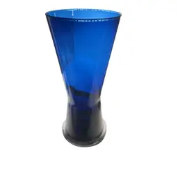 Orrefors Sweden Sapphire Blue Vase