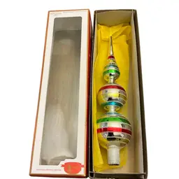 Kurt S. Adler “Early Years” Christmas Tree Topper New In Box