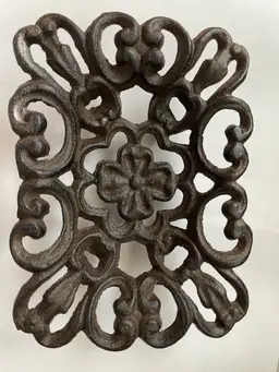 Business Card Holder Cast Iron