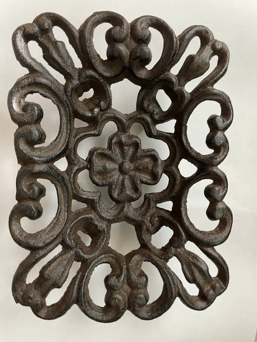 Business Card Holder Cast Iron