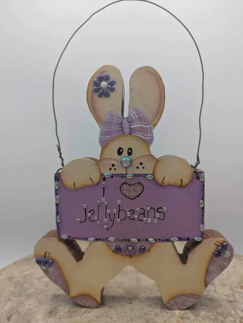 Bejeweled  Easter Wall/ Door Hanger