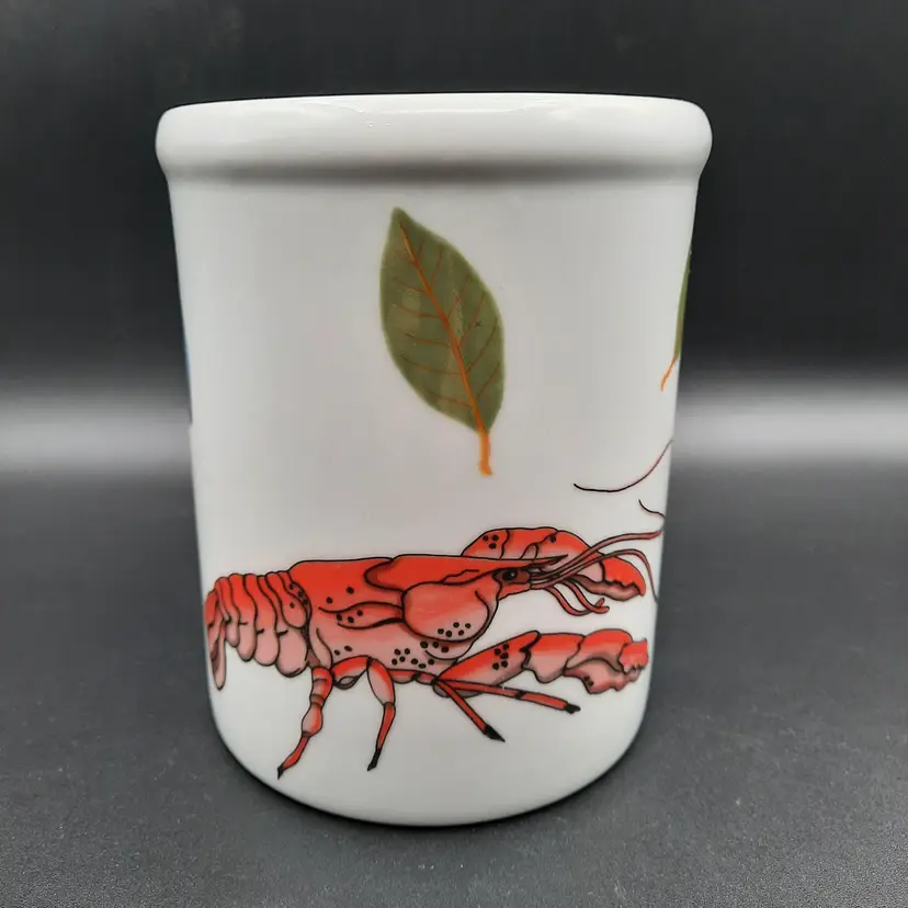 Lobster Shrimp Oyster Seafood Utensil Crock BIA Cordon Bleu Cioppino