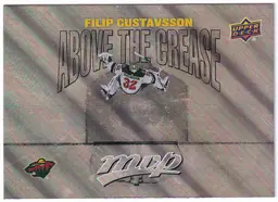 2024-25 Upper Deck MVP Above the Crease #AC3 Filip Gustavsson Minnesota Wild Hockey Card