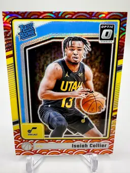 Isaiah Collier 2024-25 Panini Donruss Optic Rated Rookie Photon #295 Jazz RC