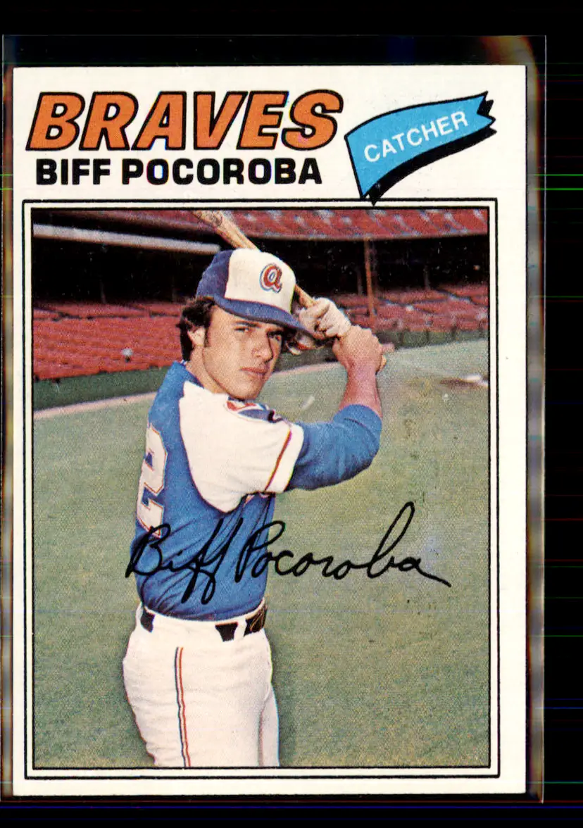 Biff Pocoroba 1977 Topps #594 - (144) - Atlanta Braves