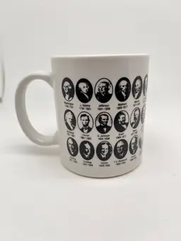 Vintage US Presidents Coffee Mug 1993