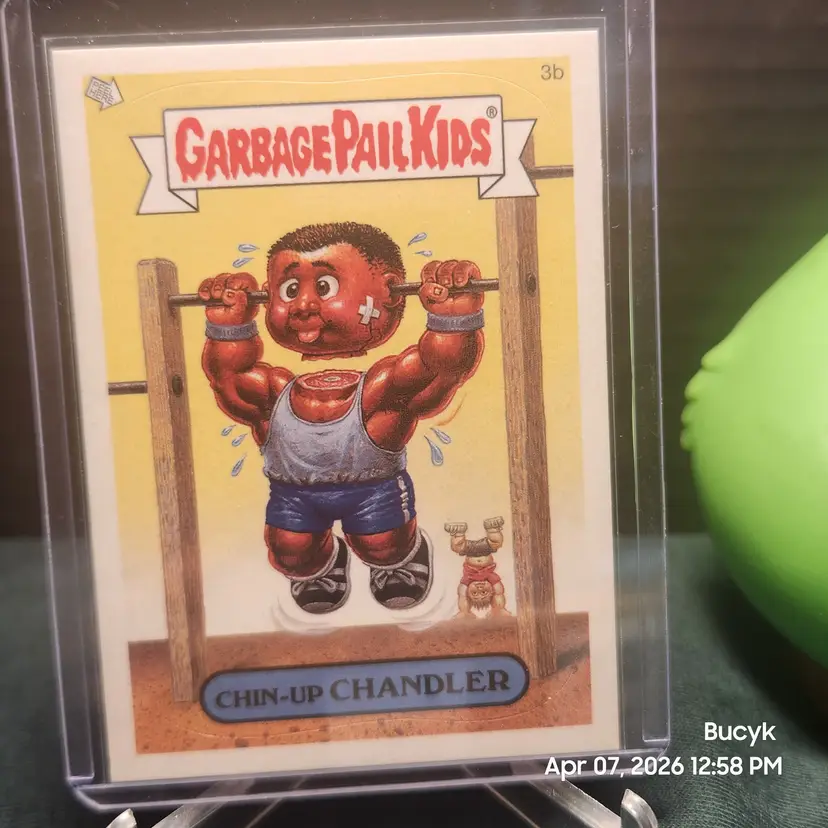 2005 Garbage Pail Kids - Chin-Up CHANDLER #3b