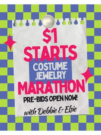 $1 Starts JEWELRY w/Elsie & Debbie 