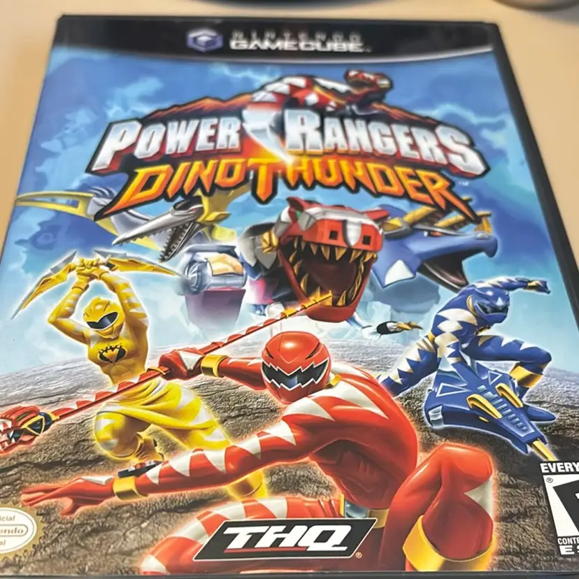 GameCube - Complete In Case - Power Rangers Dino Thunder