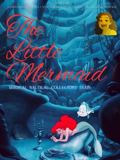 Little Mermaid Train with Auntie Q's