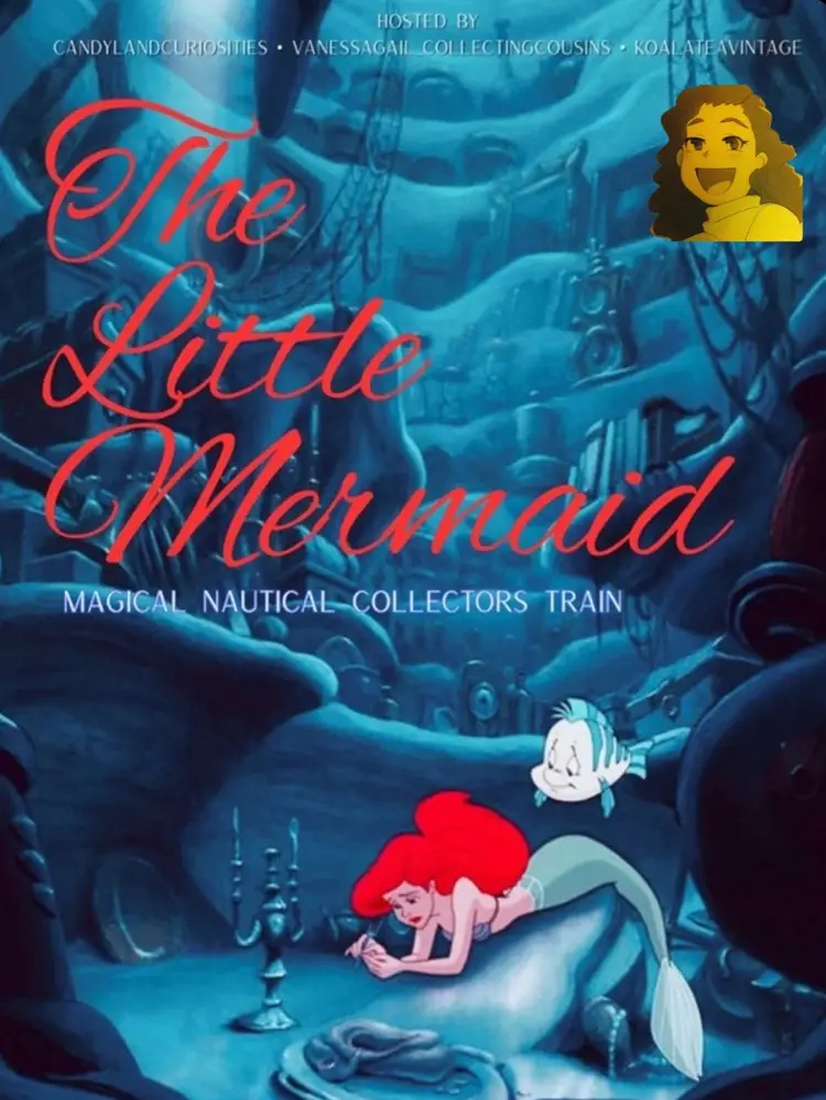 Little Mermaid Train with Auntie Q's