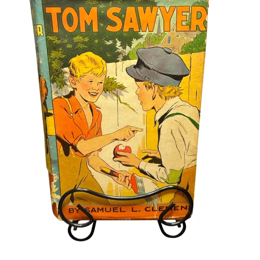 “Tom Sawyer” By Samuel Clemens
Goldsmith Publishing Unsure Of Year “As Is”