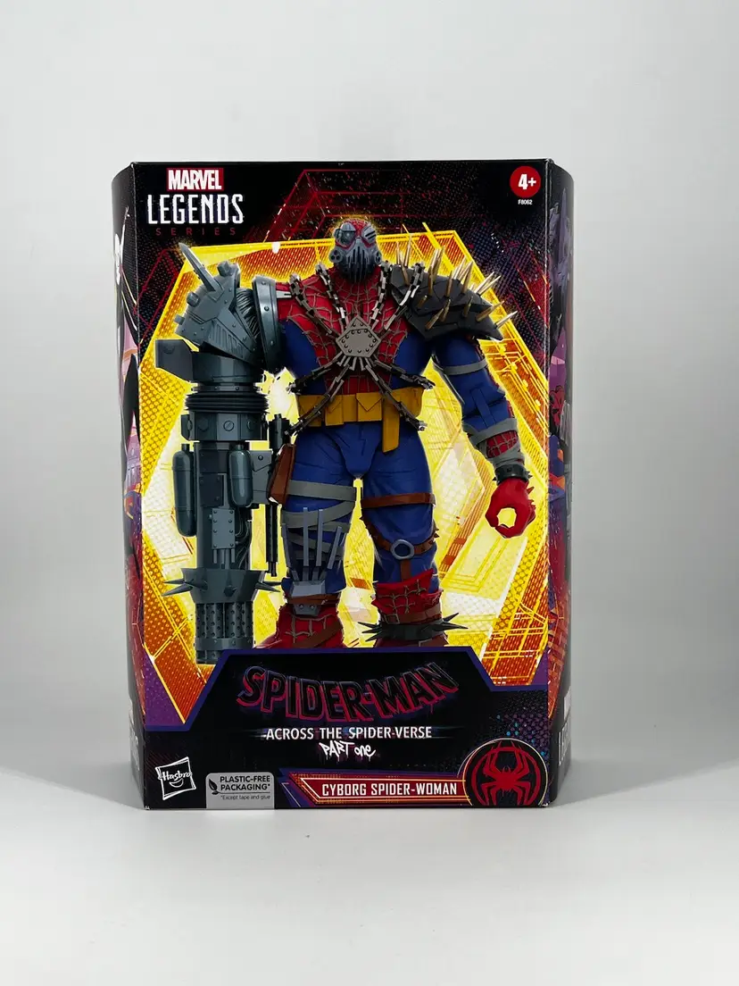 Marvel Legends Spider-Man Across the Spider-verse Part One Cyborg Spider-Woman