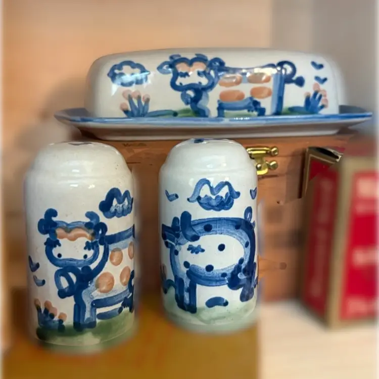 M.A.Hadley Cow And Pig Salt And Pepper
