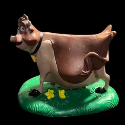 Disney PVC As Shown Home On The Range Cow VERY RARE