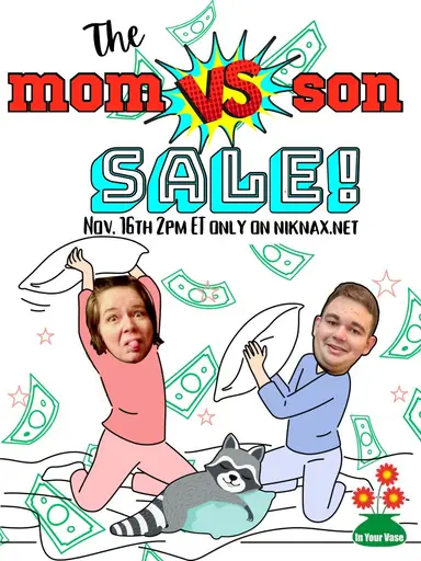 The Mom vs Son Sale! Who Can Sell The Most? 