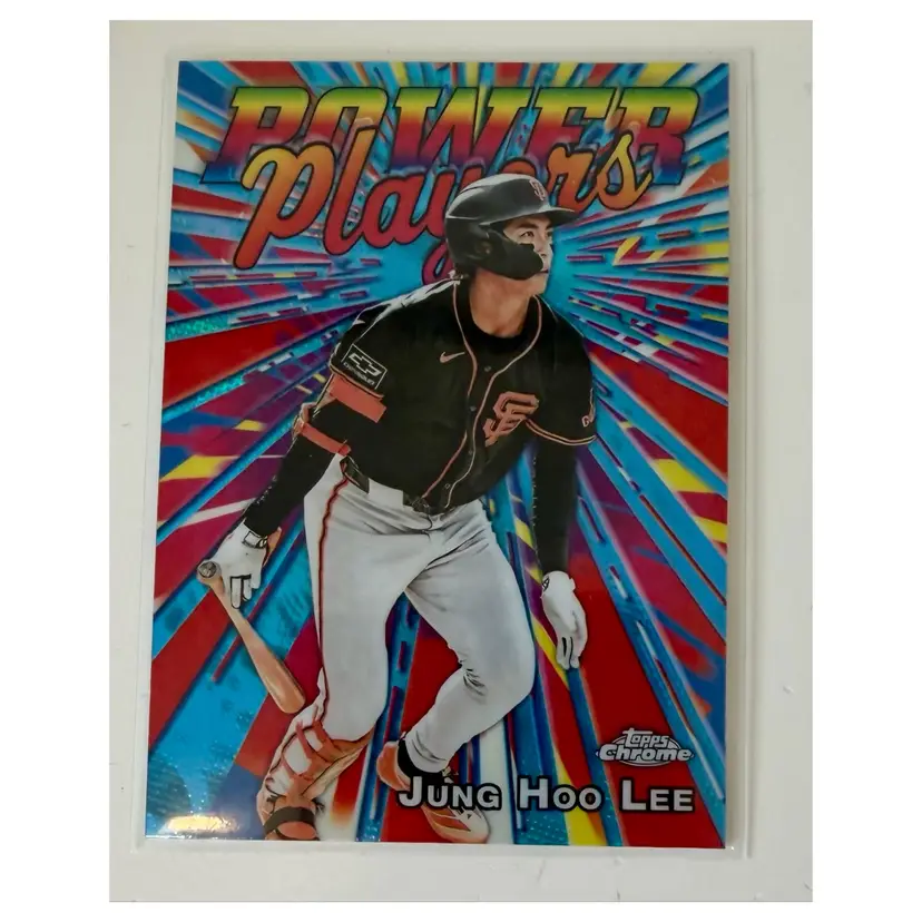 Jung Hoo Lee Chrome Power Players San Francisco Giants
