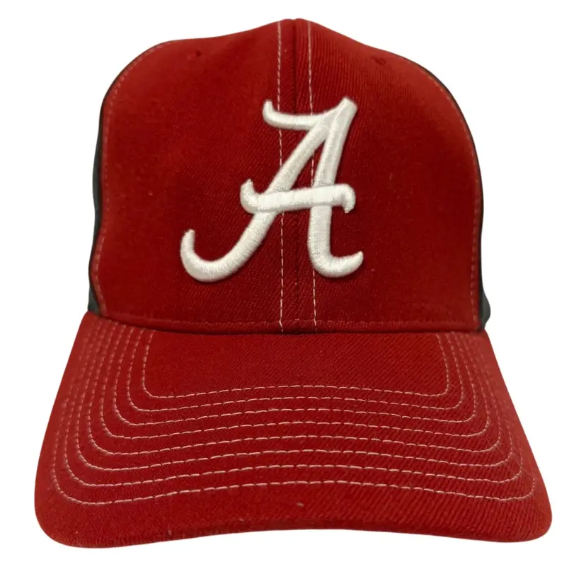 Alabama Crimson Tide NCAA Stretch Fitted Unisex Hat by Zephyr Brand - M