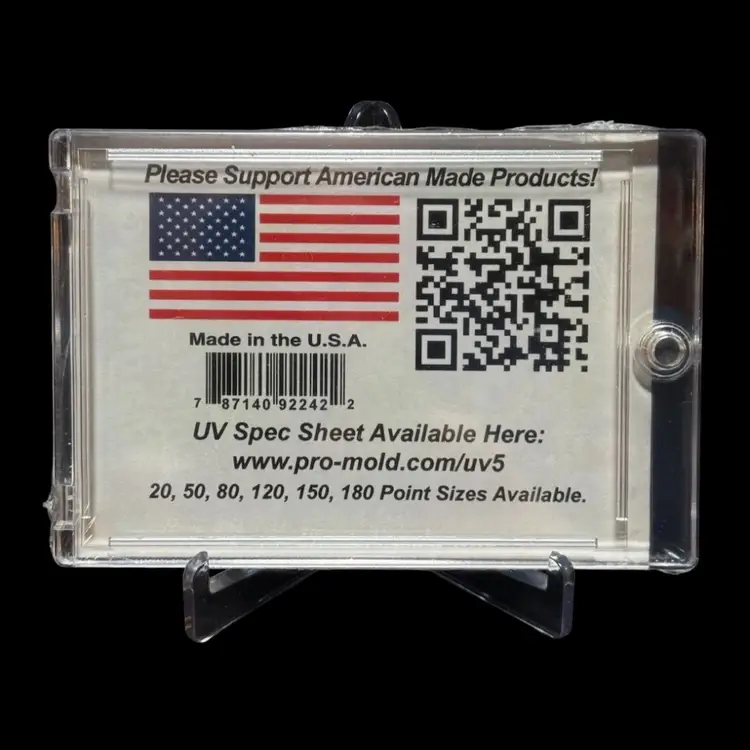 50pt Pro-Mold MH2UV5 Magnetic 50 Point UV Protected Trading Card Holders USA