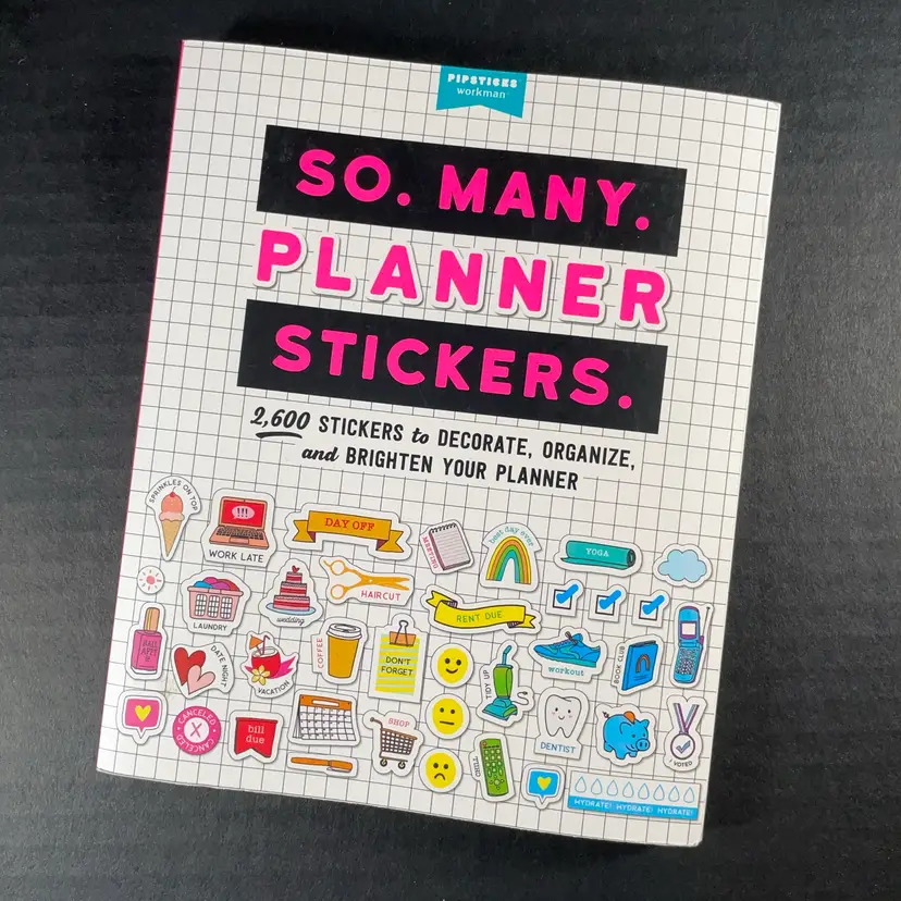 Pipsticks So. Many. Planner Stickers. #02 Book Full Of Stickers!