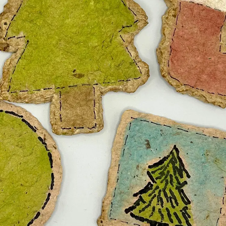 3. Handmade By Me Paper Shapes -Trees (5)