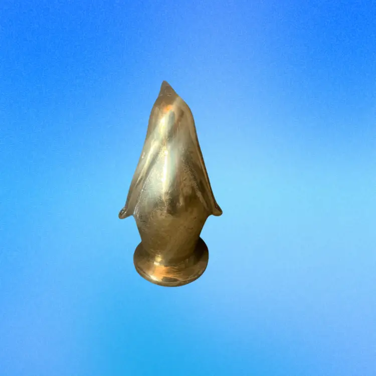 Brass Penguin Figure 1 3/4 X 1 3/4 X 3 Inches