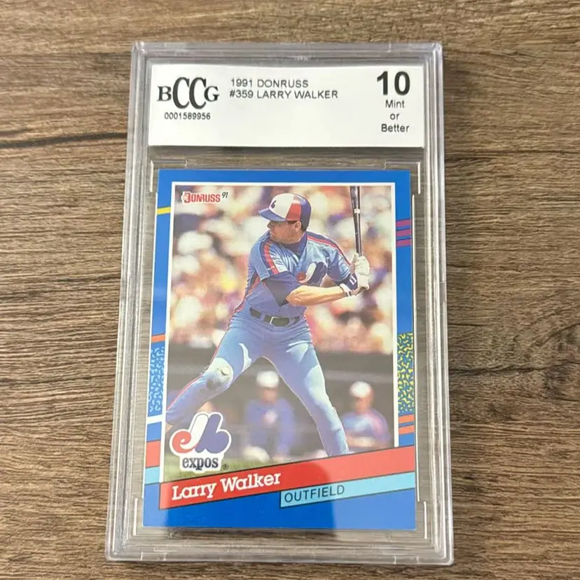 Larry Walker 1991 Donruss 
BCCG 10
Montreal Expos