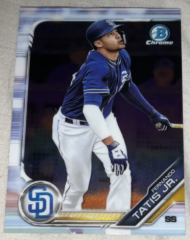 2019 Bowman Chrome Fernando Tatis Jr. #BCP-25 ROOKIE San Diego Padres Prospect