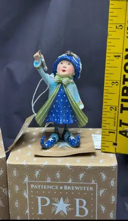 Mackenzie Childs Patience Brewster Dash Away Comet’s Star Elf Christmas NIB