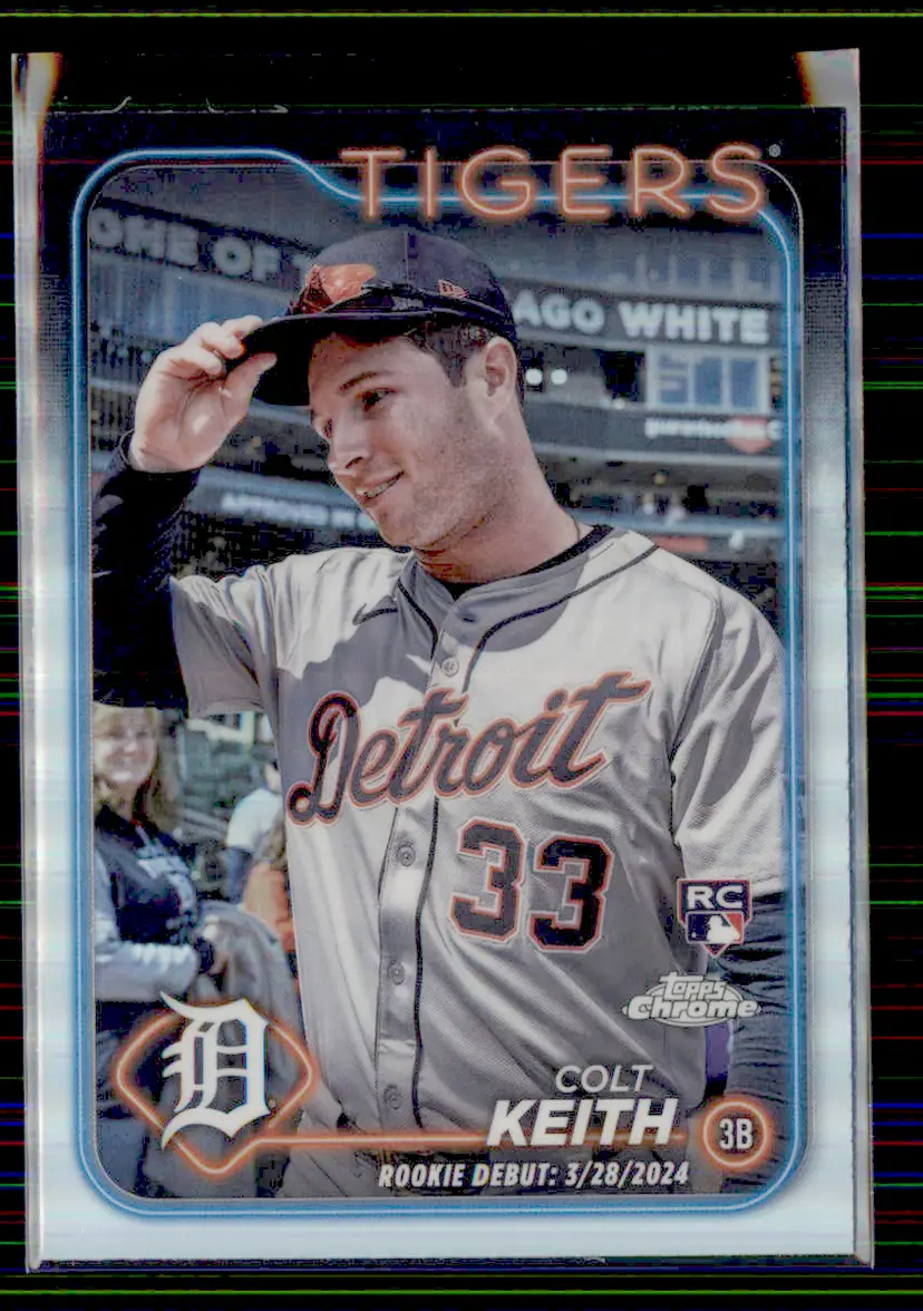 Colt Keith 2024 Topps Chrome Update Refractor #USC178 - Detroit Tigers - (130-24)