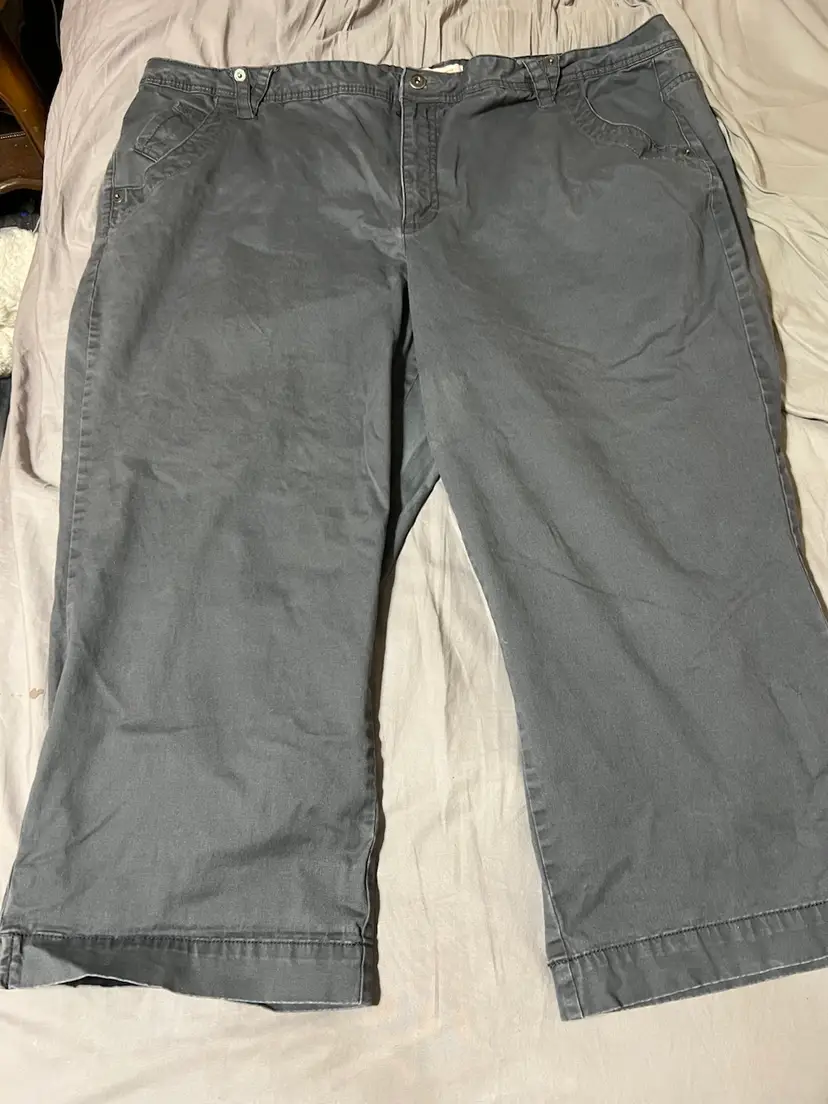Women’s Size 26 Faded Glory Capris
