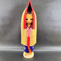 Large Vintage 12” Japanese Yukinko Kokeshi Doll