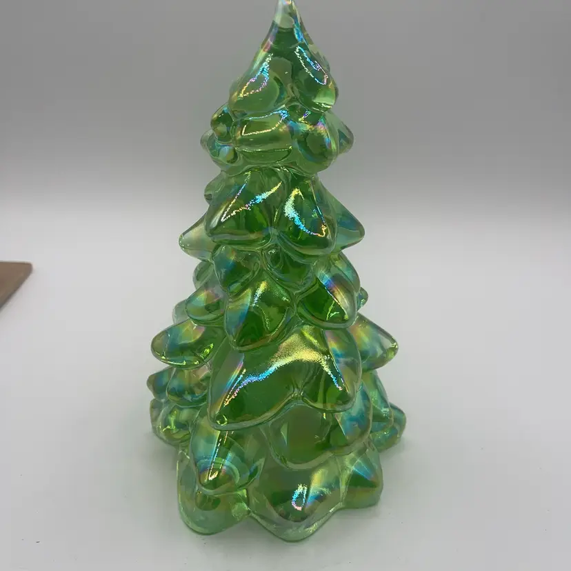Mosser Carnival Apple Green Christmas Tree 8”