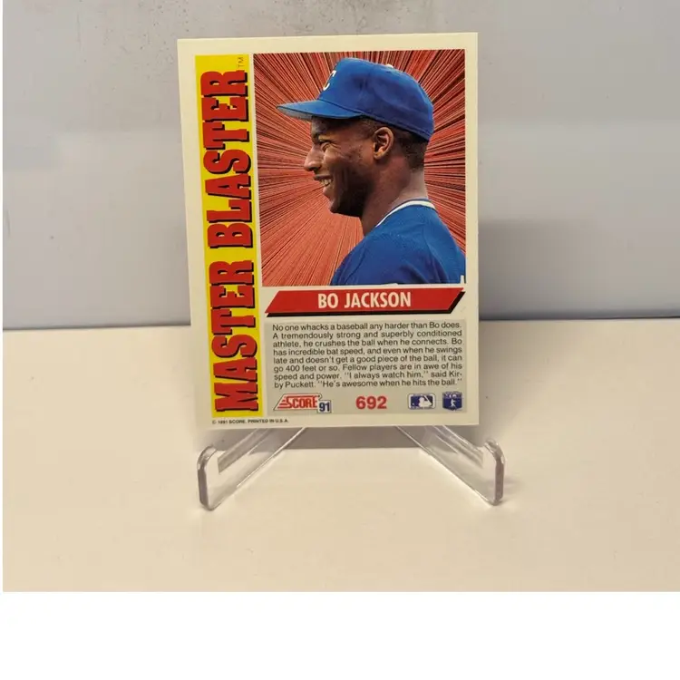 1991 Score Master Blaster Bo Jackson