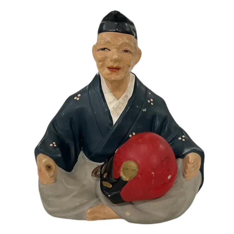 Vintage RELCO Japanese Hakata Urasaki Resin Doll Figurine