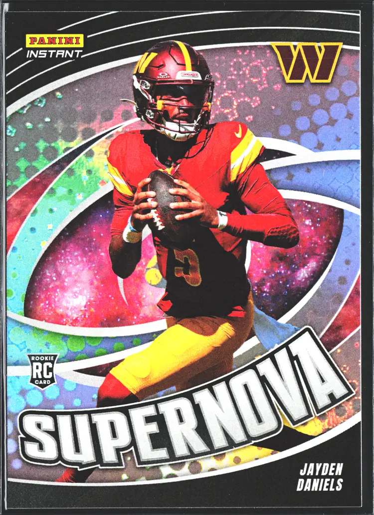 Jayden Daniels RC Rookie Card 2024 Panini Supernova Limited Only 451 Made!