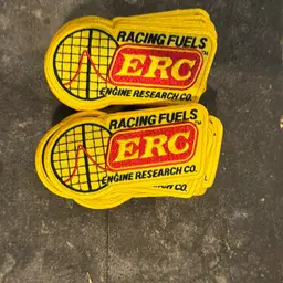 Lot Of 60 NOS Vintage ERC Racing Fuel Patches