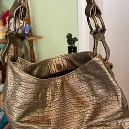Golden Large Purse