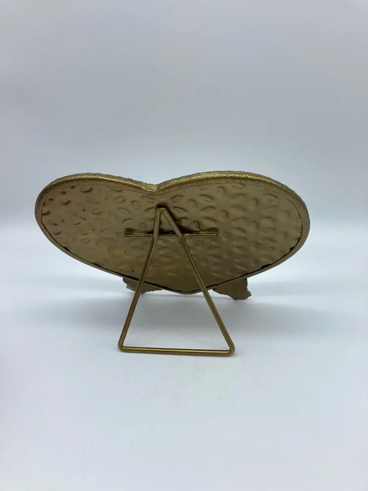 Mirror stand heart TI4040, by Weldaad