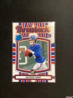 2025 Panini Donruss #41 Jaxson Dart Rated Rookie Throwback