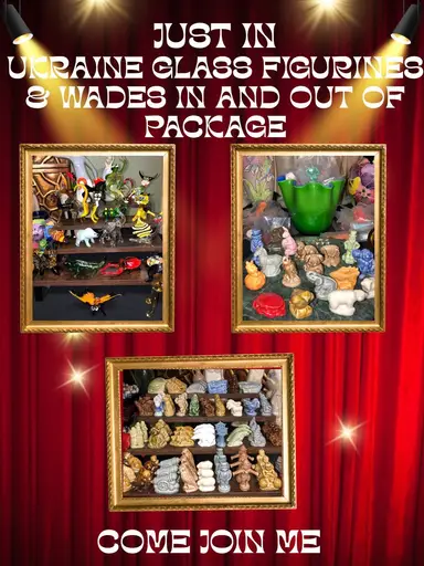  Figurines From Ukraine , Wades In And Out Of Package With Jenikay