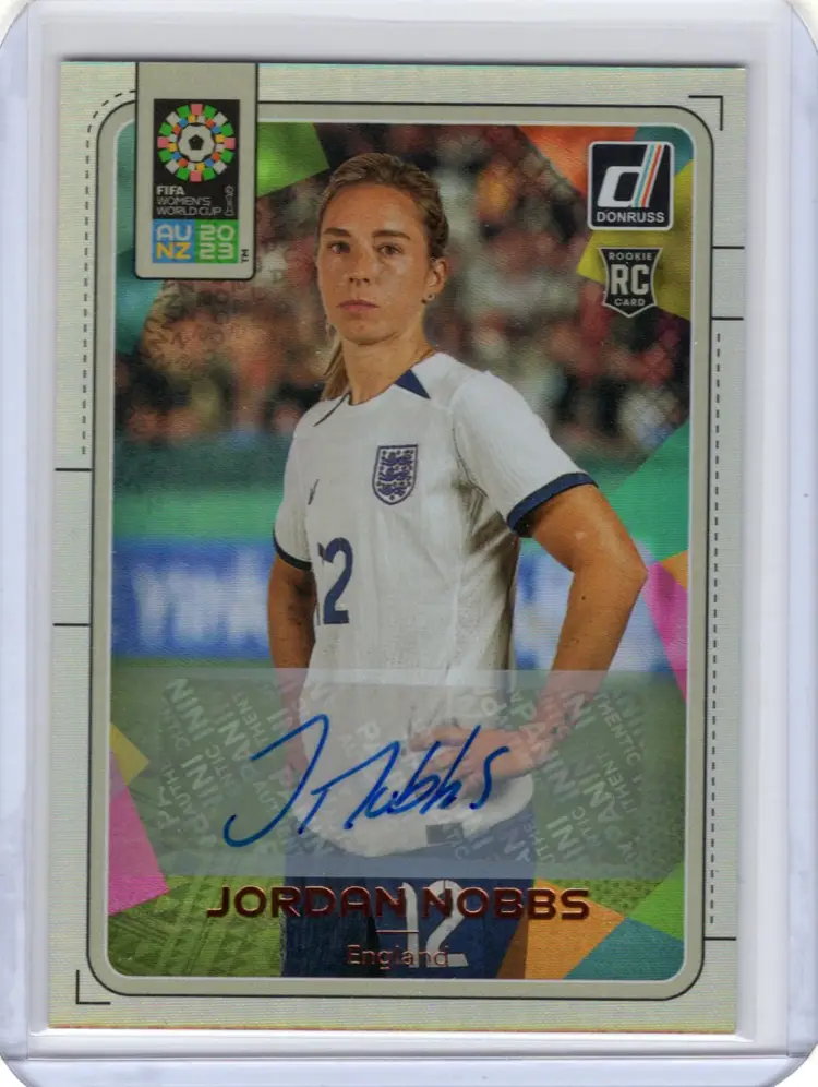 2023 Donruss Women's World Cup Jordan Nobbs Auto