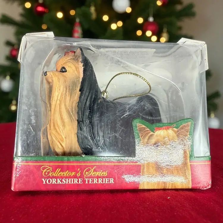 ACA Collector's Series II Yorkshire Terrier Ornament NIB Limited Edition