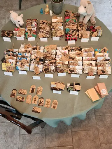 Get Your Goat On! All Natural Handmade Goats Milk Soaps (Choice) and more fun stuff 