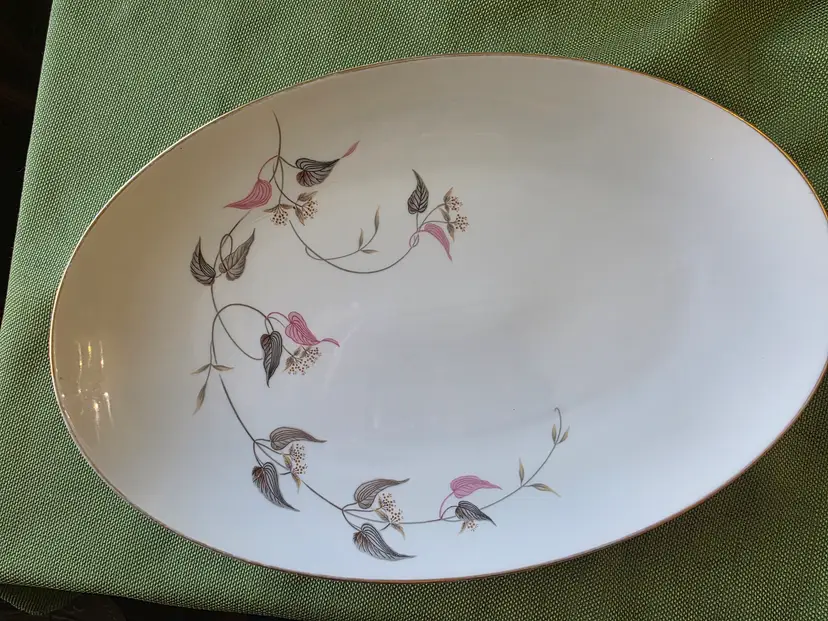 Noritake Arden Large Serving Platter Made in Japan
